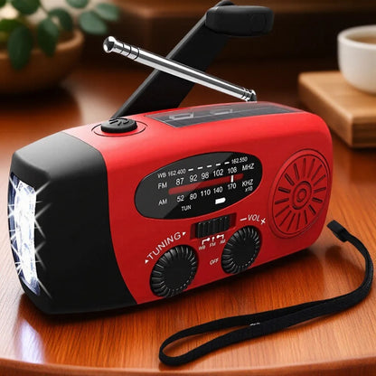 RatunekRadio™ - 5w1 z latarką i powerbankiem