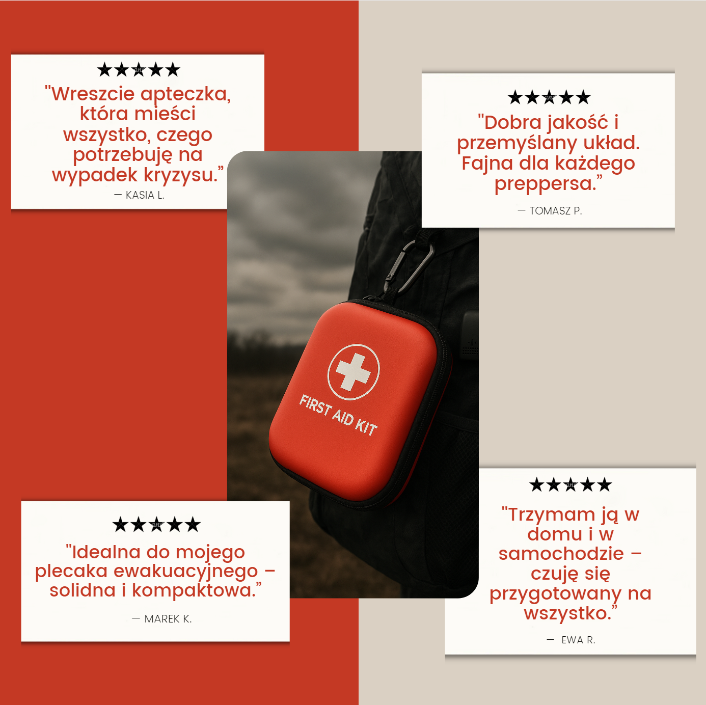 RatunekMed™ - Wielofunkcyjna Apteczka Medyczna