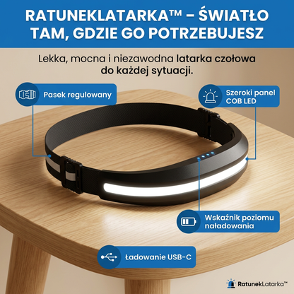 RatunekLatarka™ l Szerokie światło 230° – światło, na którym możesz polegać