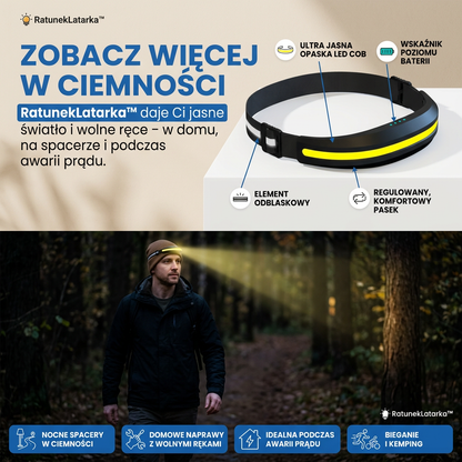 RatunekLatarka™ l Szerokie światło 230° – światło, na którym możesz polegać